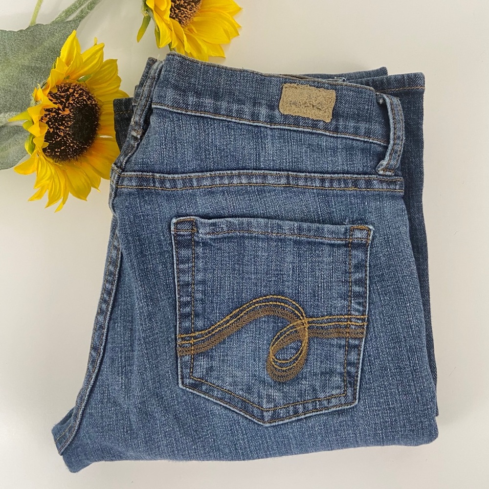 See Thru Soul Low Rise Flare Leg Jeans Size 30